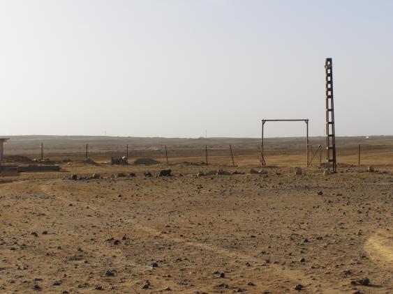 Las puertas del desierto Basamortuko sarrera